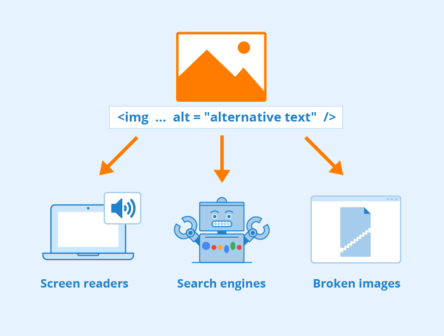 Examples of the same content presented in multiple formats—text, image, audio