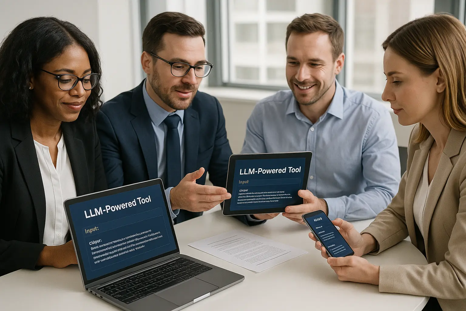 LLM Use in Traditional Businesses